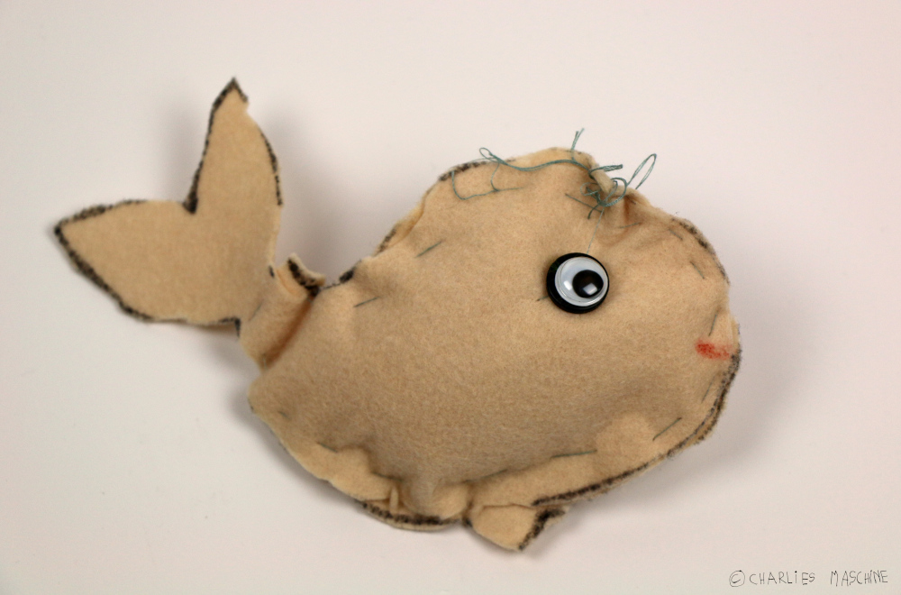 felt fisch - felt; Charlie age 7